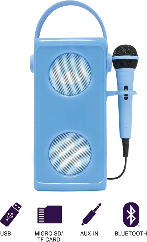 Disney Stitch Luminous Bluetooth Speakers with Lights - Lexibook BTP185DZ - Image 4