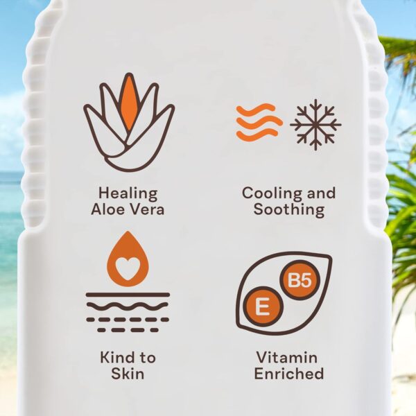 Malibu Soothing After Sun with Aloe Vera 400ml - Image 3