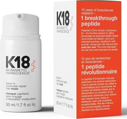 K18 Leave-In Molecular Repair Hair Mask 50ml
