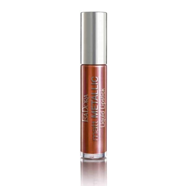 Isadora Matt Metallic Liquid Lipstick 7ml - 82 Copper Chrome