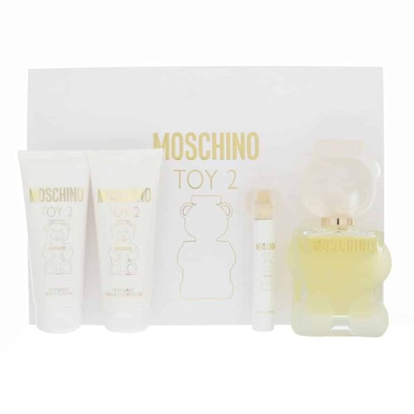 Moschino Toy 2 Gift Set 100ml EDP + 10ml EDP + 100ml Shower Gel + 100ml Body Lotion