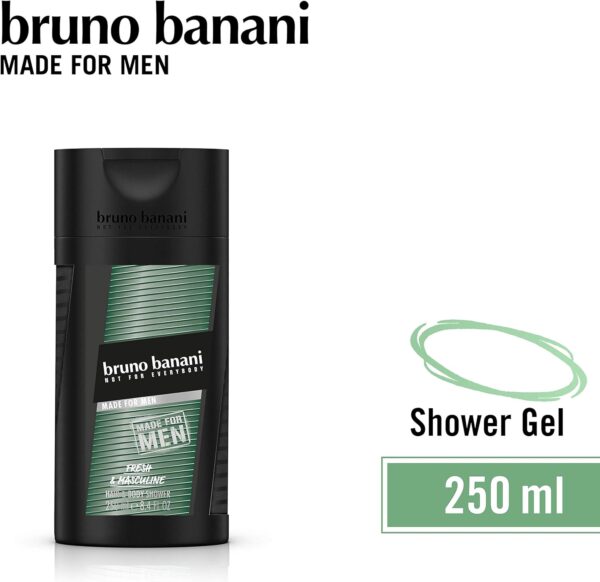 Bruno Banani Made for Men Hair & Body Wash 250ml - Image 2