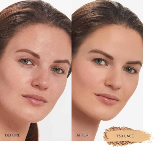 Shiseido Synchro Skin Self-Refreshing Custom Finish Powder Foundation 9g - 150 Lace - Image 3