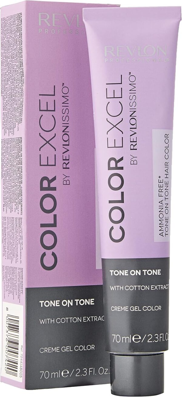 Revlon Revlonissimo Color Excel Tone On Tone Creme Gel Color 70ml - 33.20: High-Quality Hair Color Option