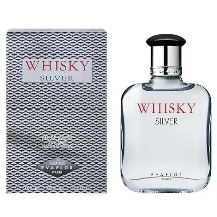 Evaflor Whisky Silver Eau de Toilette 100ml Spray
