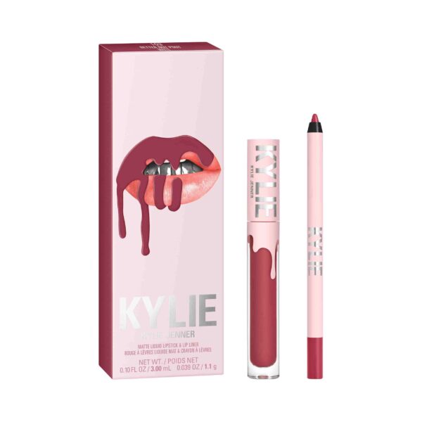 Kylie Cosmetics Matte Lip Kit 3ml Liquid Lipstick + 1.1g Lip Liner - Better Not Pout