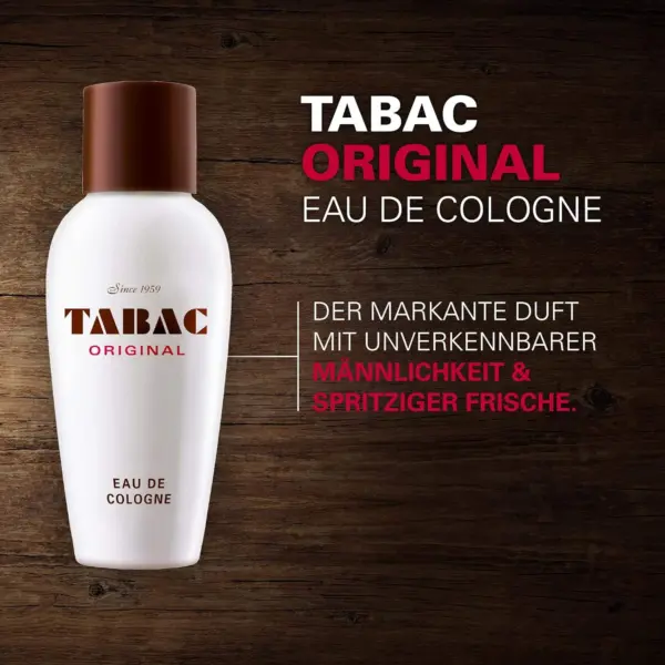 Maurer & Wirtz Tabac Original Eau De Cologne 150ml Splash - Image 2