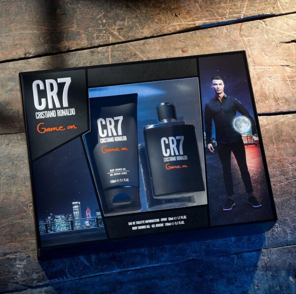 Cristiano Ronaldo CR7 Game On Gift Set 30ml EDT Spray + 100ml Shower Gel - Image 2