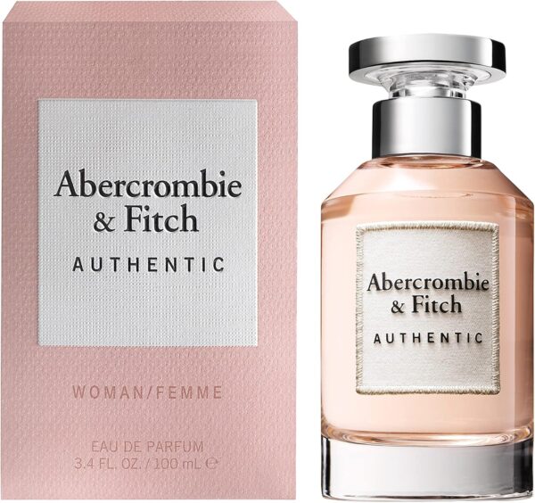 Abercrombie & Fitch Authentic Woman Eau de Parfum 100ml Spray: Luxurious and Sophisticated