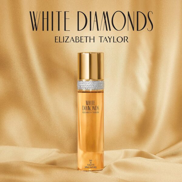 Elizabeth Taylor White Diamonds Gift Set 50ml EDT + 50ml Body Lotion + 50ml Body Wash + 10ml EDT - Image 4