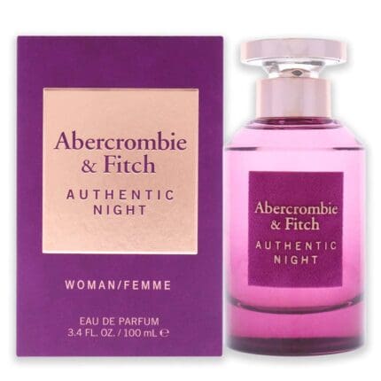 Abercrombie & Fitch Authentic Night Eau de Parfum 100ml Spray