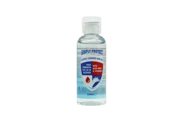 Simply Protect 70% Alcohol Hand Sanitising Gel 60ml