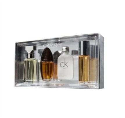 Calvin Klein Collection Gift Set 15ml Eternity EDP Spray + 15ml Obsession EDP Spray + 15ml CK One EDT Spray + 15ml Escape EDP Spray
