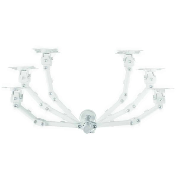 One For All Smart Line Dual Monitor Mount - DM2220 - White - Image 5