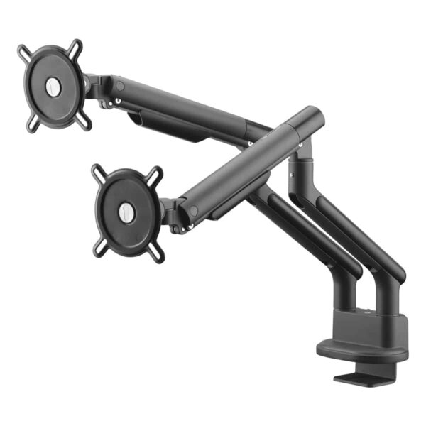 One For All DM7210 Design Line Dual Monitor Mount - Titanium: Enhance Your Workspace with Dual Screens - Image 2