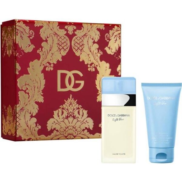 Dolce & Gabbana Light Blue Gift Set 50ml EDT + 50ml Body Cream