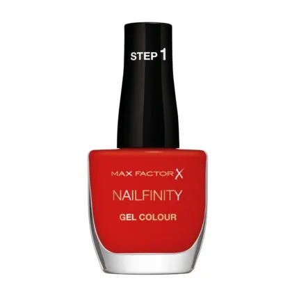 Max Factor Nailfinity Gel Colour Nail Polish 12ml - 300 Ruby Tuesday