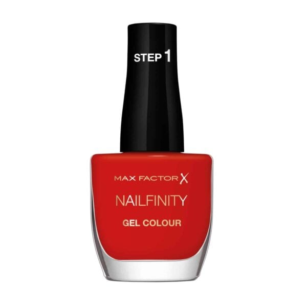 Max Factor Nailfinity Gel Colour Nail Polish 12ml - 300 Ruby Tuesday
