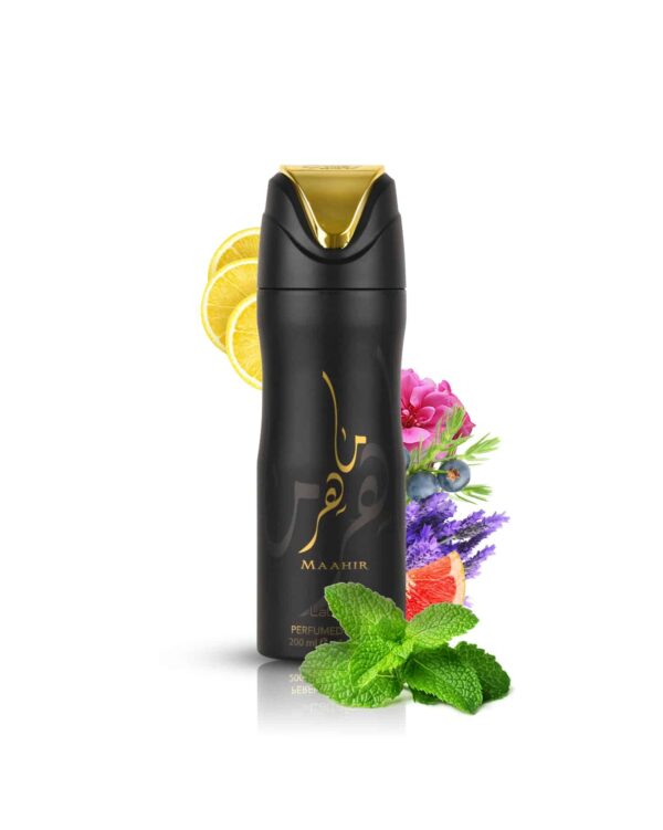 Lattafa Perfumes Maahir Deodorant 200ml Spray - Image 3