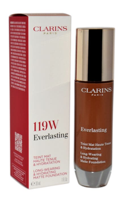Clarins Everlasting Hydrating & Matte Foundation 30ml - 119W Mocha