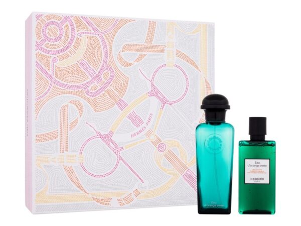 Hermes Eau d'Orange Verte Gift Set 100ml EDC + 80ml Hair & Body Shower Gel