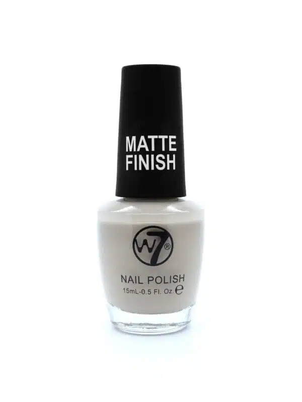 W7 Matte Nail Polish 15ml - 158 Matte Latte - Image 2