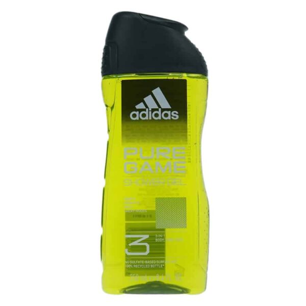 Adidas Pure Game Shower Gel 250ml - Image 2