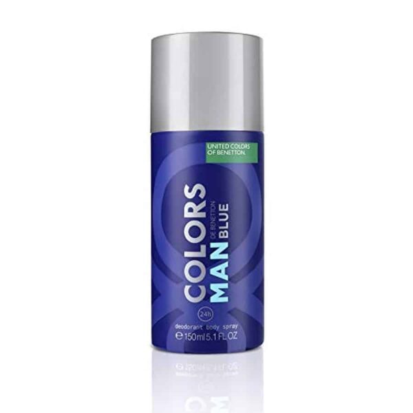 Benetton Colors Man Blue Deodorant Spray 150ml - Image 2