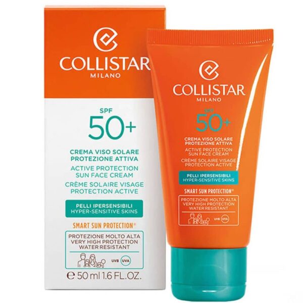 Collistar Collistar Active Protection Sun Cream SPF 50+ 50ml - For Face