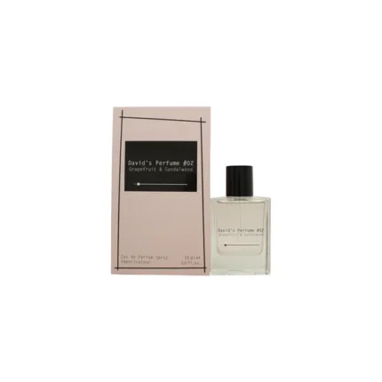 David's Perfume #02 Grapefruit & Sandalwood Eau de Parfum 60ml Spray