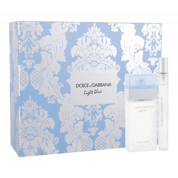 Dolce & Gabbana Light Blue Gift Set 25ml EDT Spray + 10ml EDT Spray