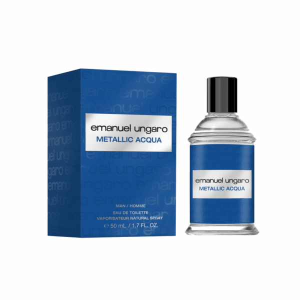 Emanuel Ungaro Metallic Acqua Men Eau de Toilette 50ml Spray