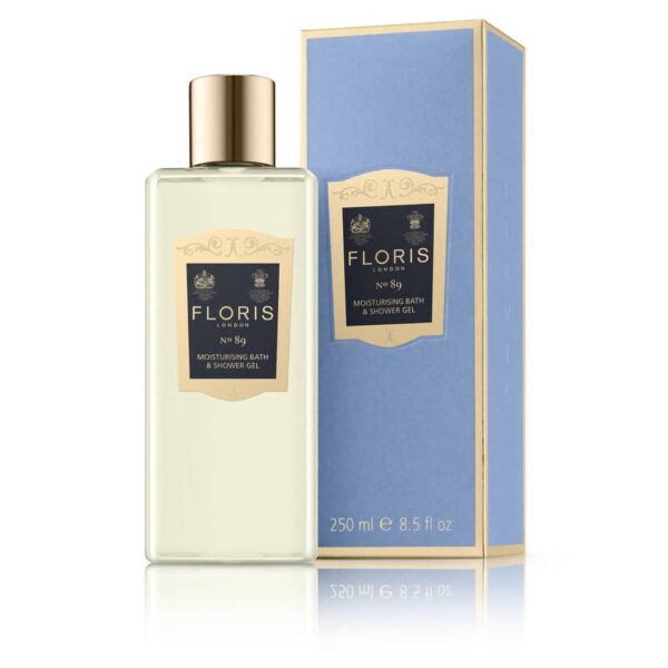 Floris No.89 Moisturising Bath & Shower Gel 250ml: Indulgence and Elegance - Image 2