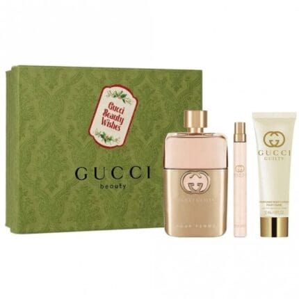 Gucci Guilty Pour Femme Gift Set 90ml EDP + 10ml EDP + 50ml Body Lotion