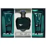 Mustang Green Gift Set 100ml EDT + 100ml Aftershave Balm + 100ml Body Wash