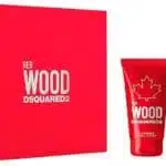 DSquared? Red Wood Gift Set 100ml EDT + 150ml Body Lotion