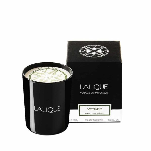 Lalique Candle 190g - Vetiver Bali - Image 2