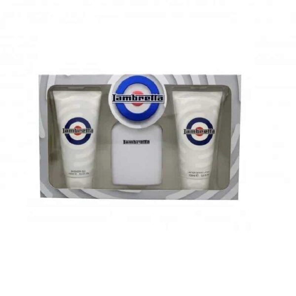 Lambretta Gift Set 100ml EDP + 150ml Shower Gel + 150ml Aftershave Lotion