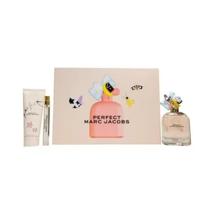 Marc Jacobs Perfect Gift Set 100ml EDP + 75ml Body Lotion + 10ml EDP