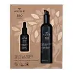 Nuxe Bio Organic Gift Set 30ml Chia Seeds Essential Antioxidant Serum + 200ml Moringa Seeds Micellar Cleansing Water