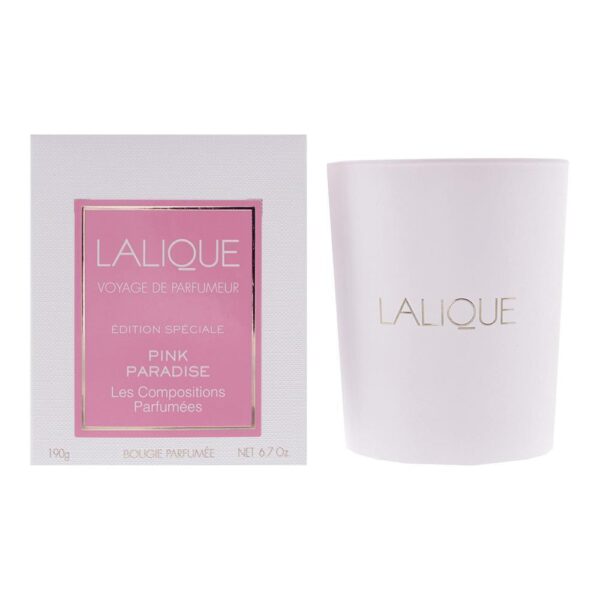 Lalique Les Compositions Parfum?es Pink Paradise Candle 190g - Image 2