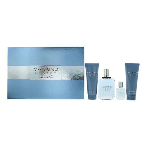 Kenneth Cole Mankind Legacy Gift Set 100ml EDT + 30ml EDT + 100ml Aftershave Balm + 100ml Shower Gel - Image 2