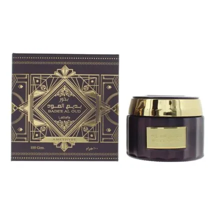 Lattafa Bukhoor Incense Burner 100g - Bade'e Al Oud Amethyst