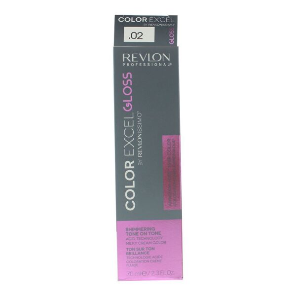 Revlon Revlonissimo Color Excel Gloss Hair Colour 70ml - 02 Anti Yellow - Image 2