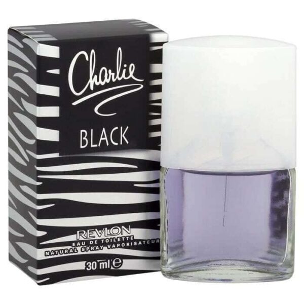 Revlon Charlie Black Eau de Toilette 30ml Spray - Image 2