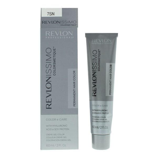 Revlon Revlonissimo Colorsmetique Permanent Hair Color 60ml - 7SN Medium Blonde - Image 2
