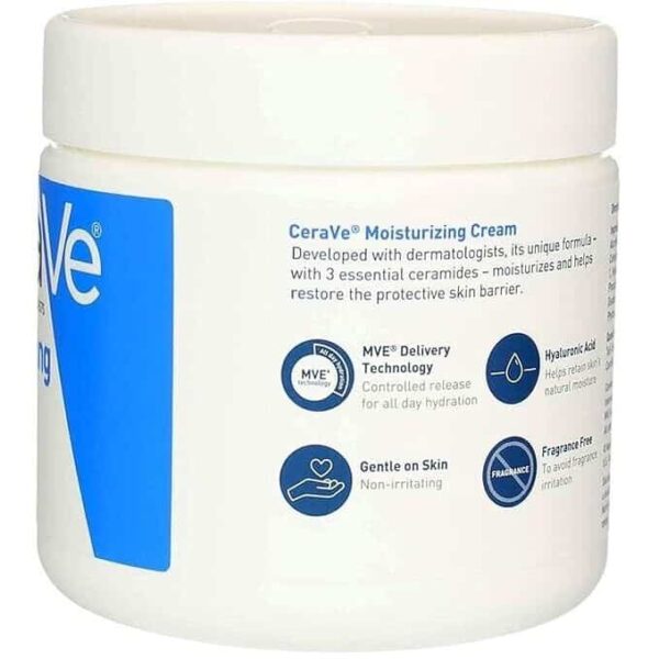 CeraVe Moisturising Body And Face Cream 340g - Image 2