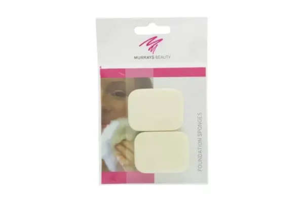 Murrays Beauty Foundation Sponges - 2 Pieces - Image 2