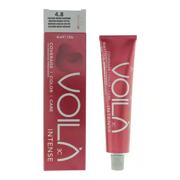 Intercosmo Voil? 3C Intense 60ml - 4.8 Medium Brown Toffee