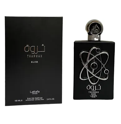 Lattafa Perfumes Tharwah Silver Eau de Parfum 100ml Spray